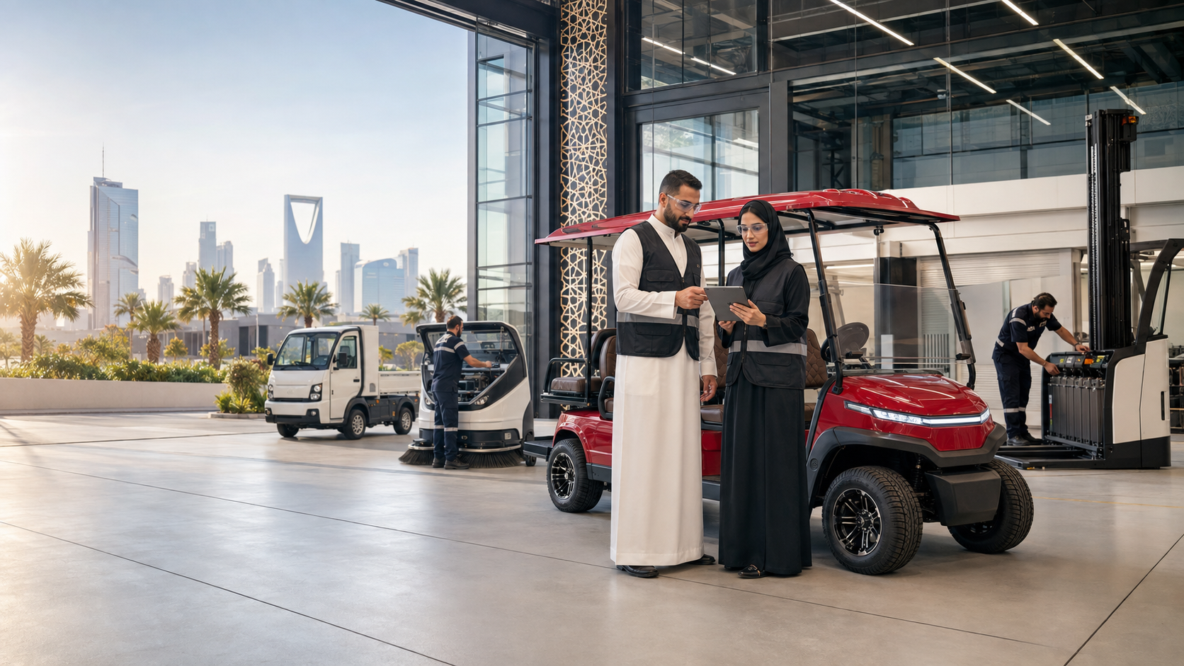 Custom Operational Vehicle available for rental in Saudi Arabia
